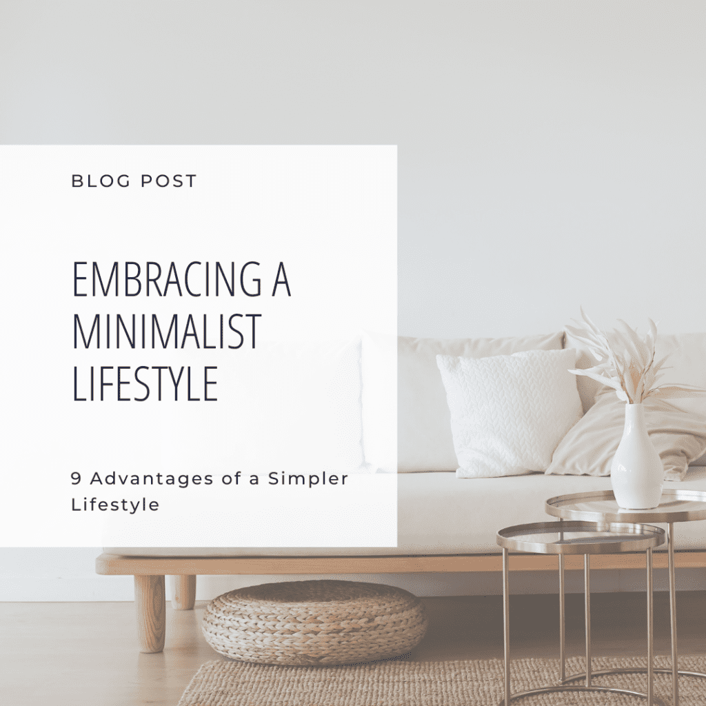 minimalist lifestyle blog post cover
