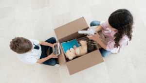 Preparing Your Kids for a Move and declutter easily