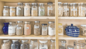 reuse everyday objects in organizing 